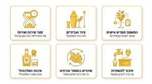 בר קוקטיילים לאירועים: כל מה שצריך לדעת על קוקטיילים לחתונה ובר אלכוהול לאירוע עם נויה פוד
