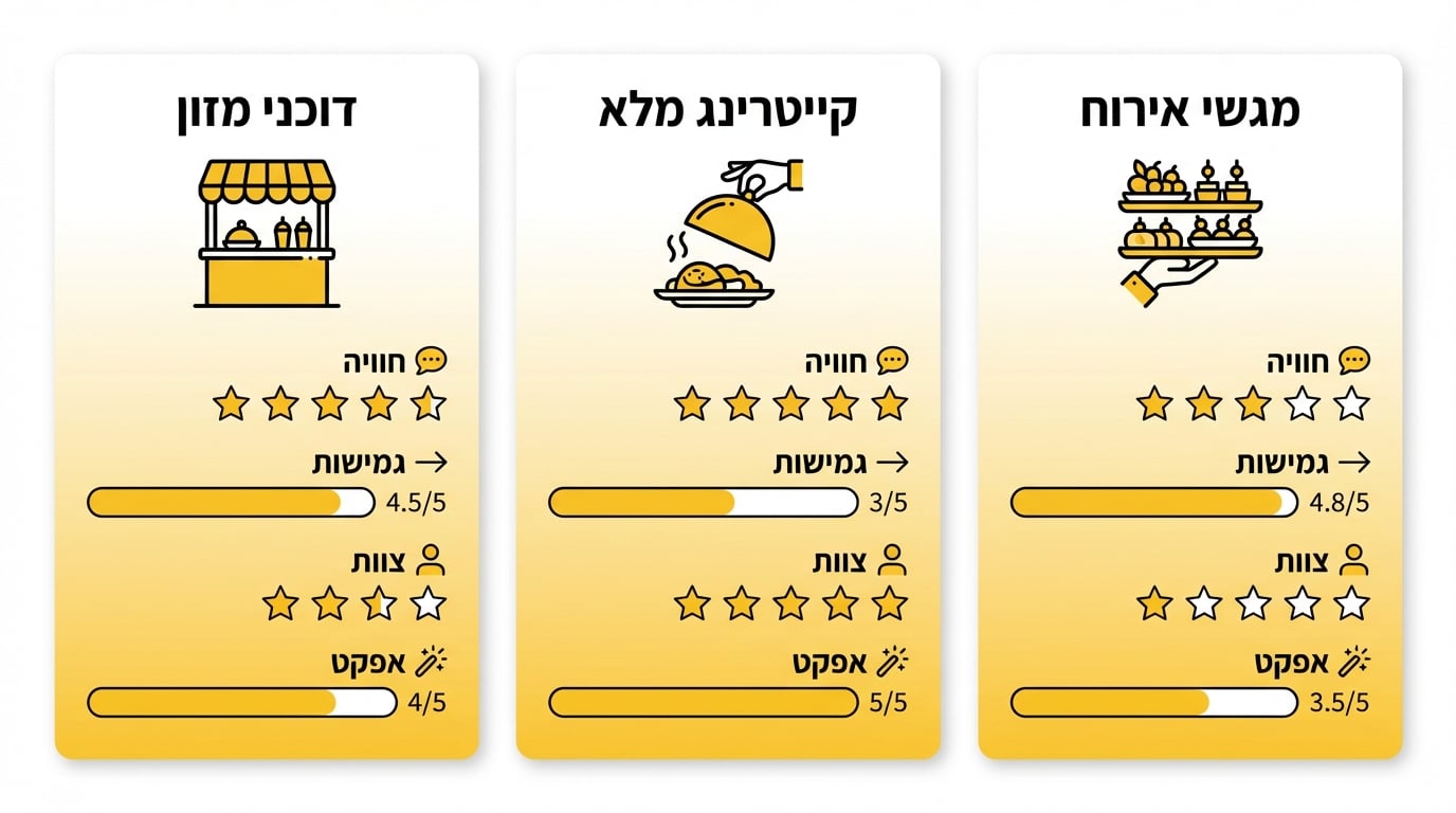 דוכן מזון באירוע קטן בבית - שף מכין סושי מול האורחים