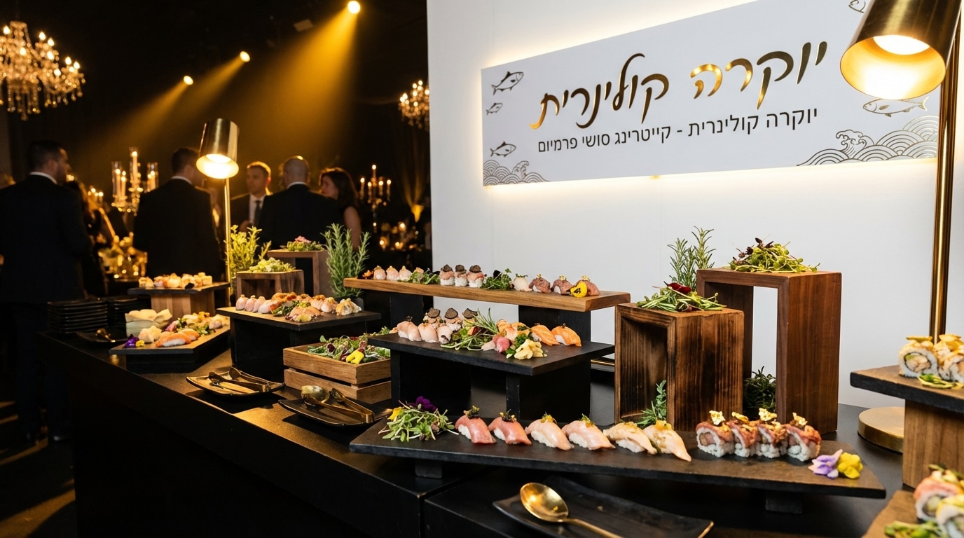 דוכני מזון מעוצבים לאירועים מבית נויה פוד